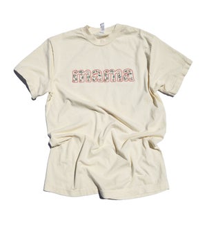 Mama Flowers Embroidered Tee
